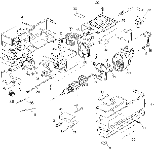 Exploded Diagram A Diagram and Parts List for 9527-25 Type 1 Black and Decker Compressor